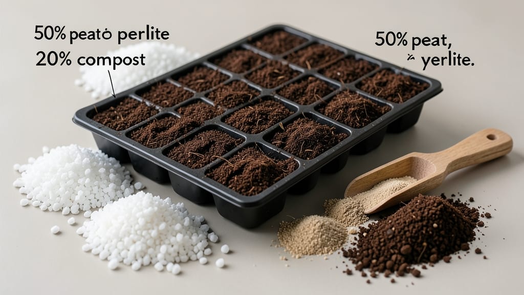 Soil Mix for Seed Starting: Lightweight Loam With Perfect Drainage and Airflow