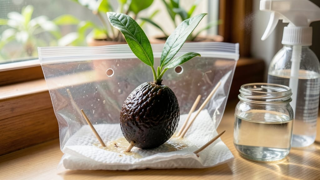 How to Germinate Avocado Seed in Bag: 90% Success Rate With Toothpick-Free Method
