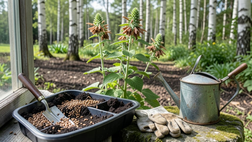 Bee Balm Seed Grow a Garden: Cold-Stratified Blooms in 60 Days