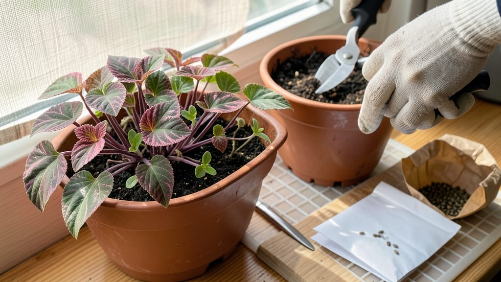 Coleus Seed Collection: Dry-and-Store Method for Next-Year Bountiful Growth