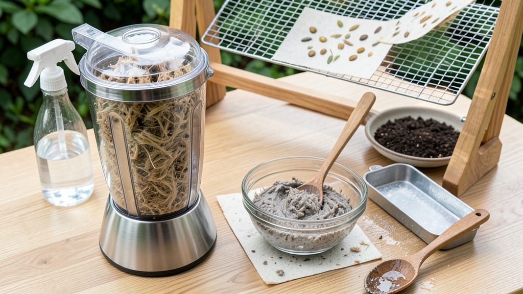 How to Make Plantable Seed Paper: Eco-Friendly Art That Grows Flowers