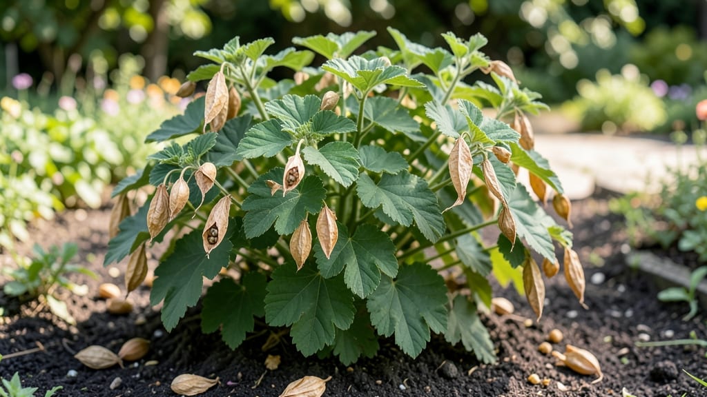 Geranium Seed Pods: Cold-Stressed Viability Test for Next Year’s Blooms