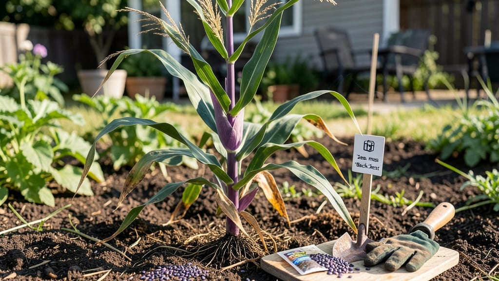Violet Corn Seed Grow a Garden: Cold-Stressed Viability for Next Year’s Harvest