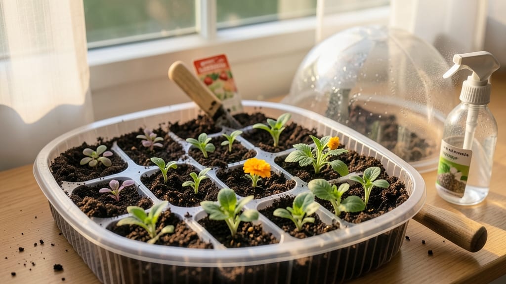 Starting Seed Trays Recipe: Moisture-Locking Layers for Fast Germination