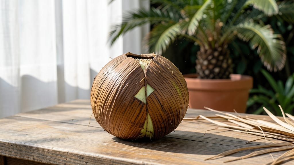 Palm Tree Seed Pod Art: Twist-Free Harvesting for Zero-Waste Crafting