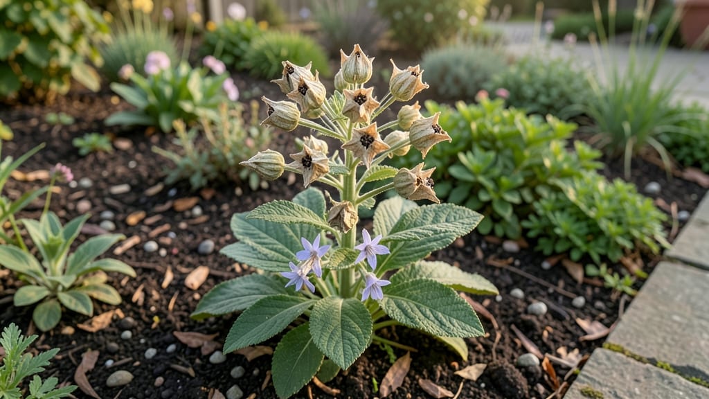 Borage Seed Pods: Twist-Free Harvesting for Viable Seeds Year-Round