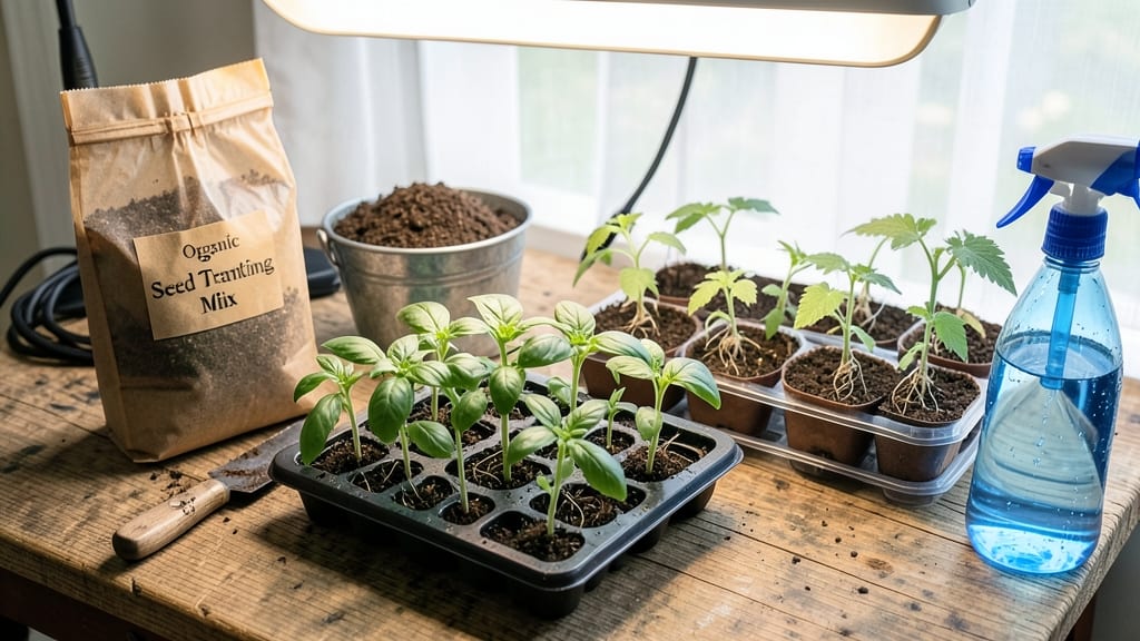 Seed Starting Soil: Sterile, Airy Mix for Seedling Success