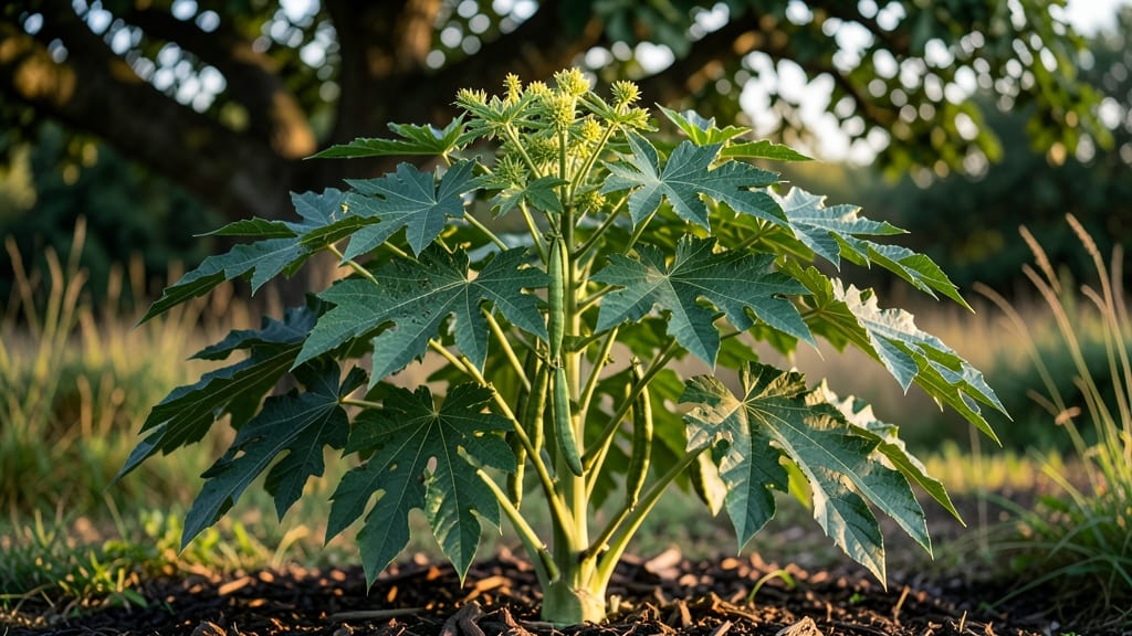 Castor Bean Seeds Growing Guide: Cold-Stressed Viability Test Before Drying