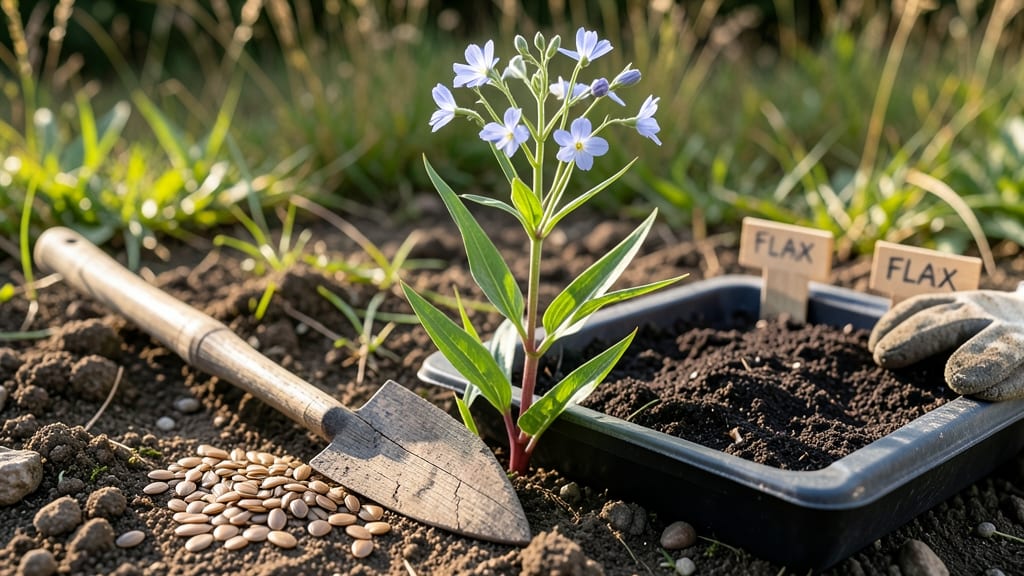 Flax Seed Planting: Stress-Free Lawn Growth in 60 Days