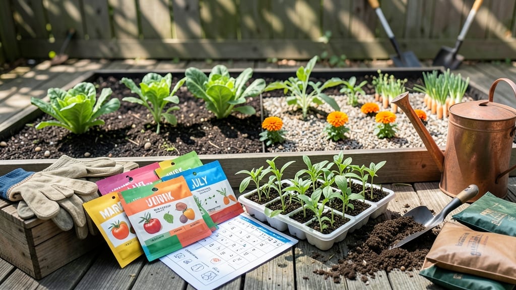 Grow a Garden Seed Schedule: Month-by-Month Planting Blueprint for Bountiful Harvests