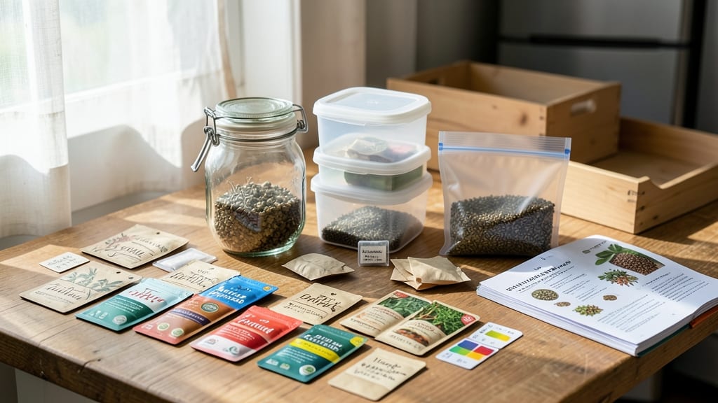 Seed Pack Storage: Humidity-Proof Containers for Year-Round Viability