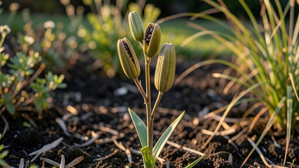 Asiatic Lily Seed Pods: Stress-Free Harvesting for Viable Seeds Next Year