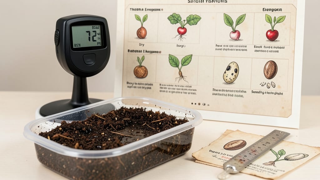 Seed Germination Chart: Soil Temperature Guide for Fastest Sprouts