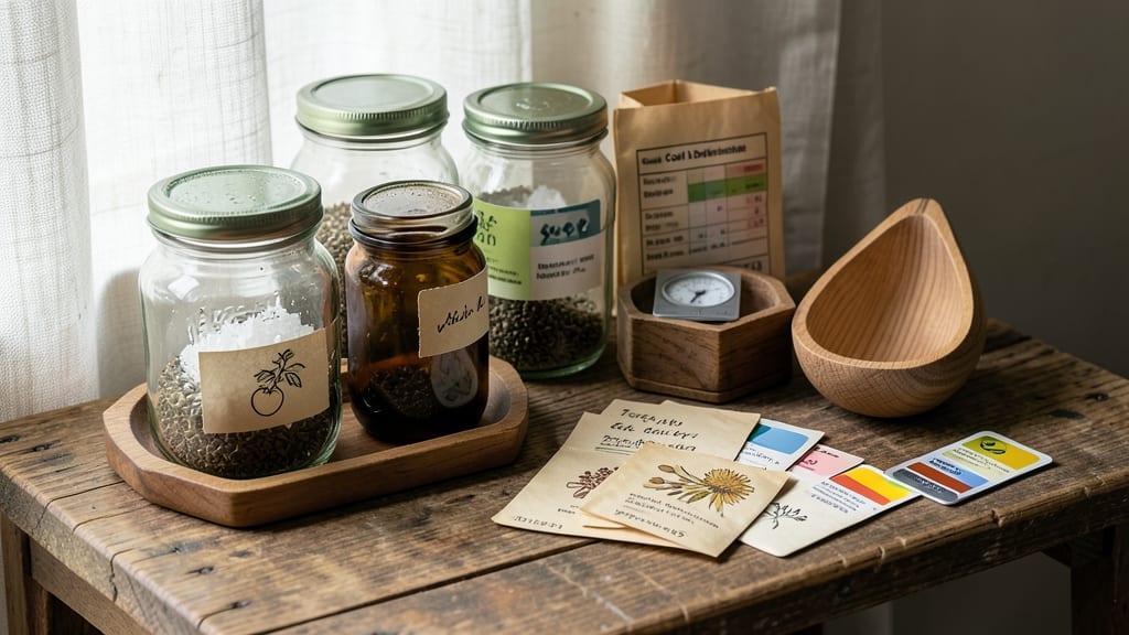 Garden Seed Storage: Humidity-Controlled Longevity for Next Year's Harvest