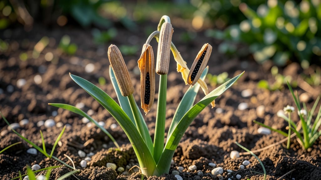 Daffodil Seed Pods: Cold-Stressed Blooms for Next Year’s Garden