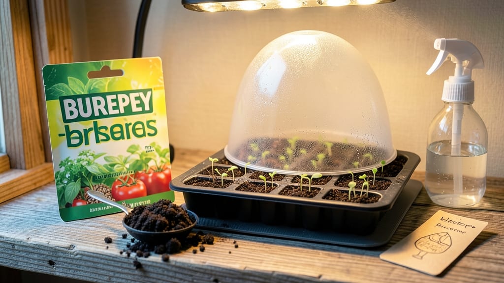 Burpee Seed Starting Trays: Space-Saving Starter Kit for Fast Germination
