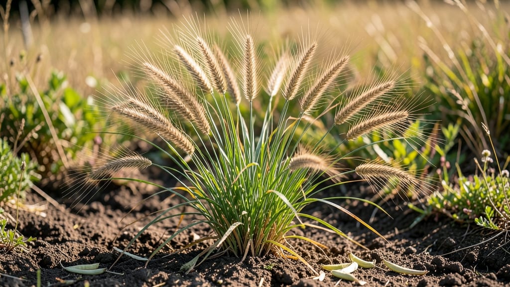Grass With Spiky Seed Pods: Cold-Resistant Varieties for Year-Round Lawn Beauty