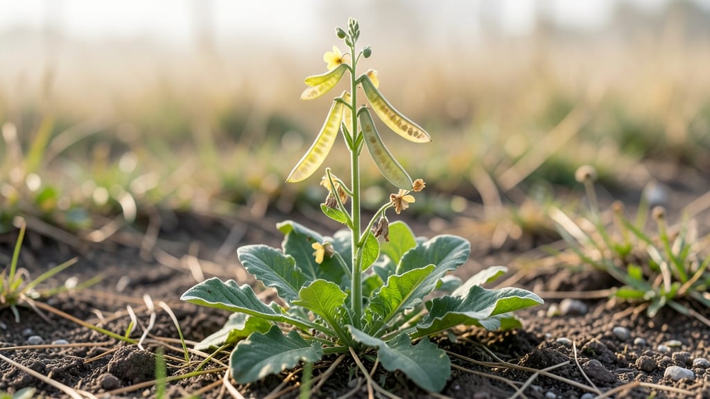 Wild Mustard Seed Pods Growing Guide: Cold-Resistant Varieties for Hardy Lawn Establishment