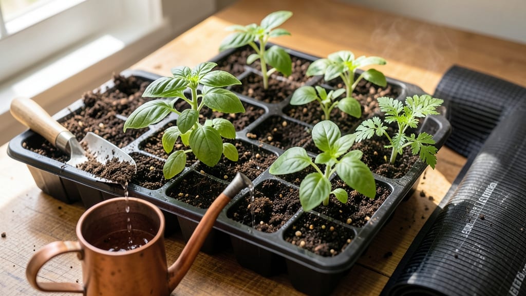 Organic Seed Starter Mix: Fluffy Loam for Fast Root Growth