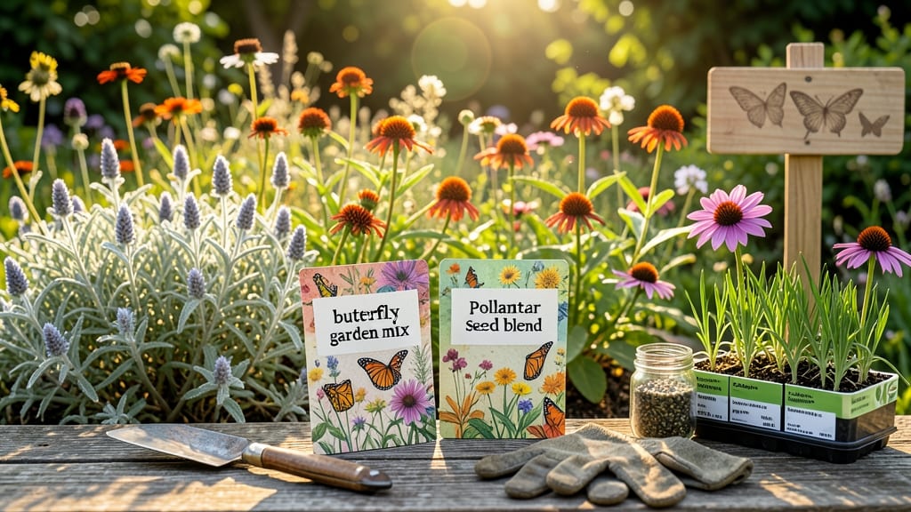 Butterfly Garden Seed Mix: Pollinator Paradise in a Packet