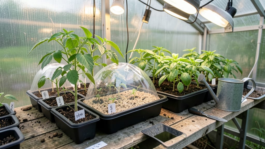 Seed Trays for Greenhouse: Lightweight Loam Stack for Fast Root Growth