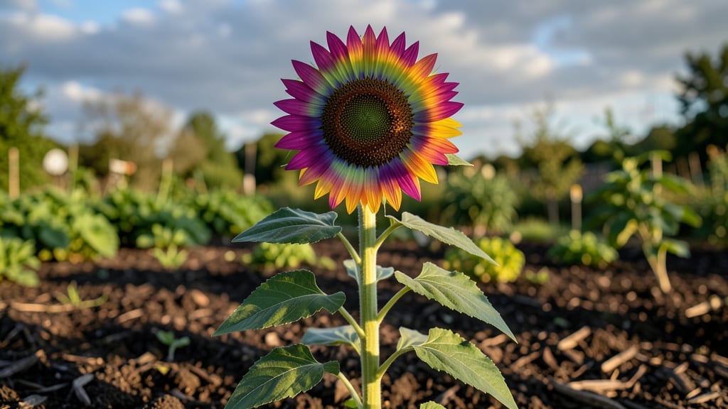 Rainbow Sunflower Seed Grow a Garden: Twist-Free Pods for Effortless Harvesting