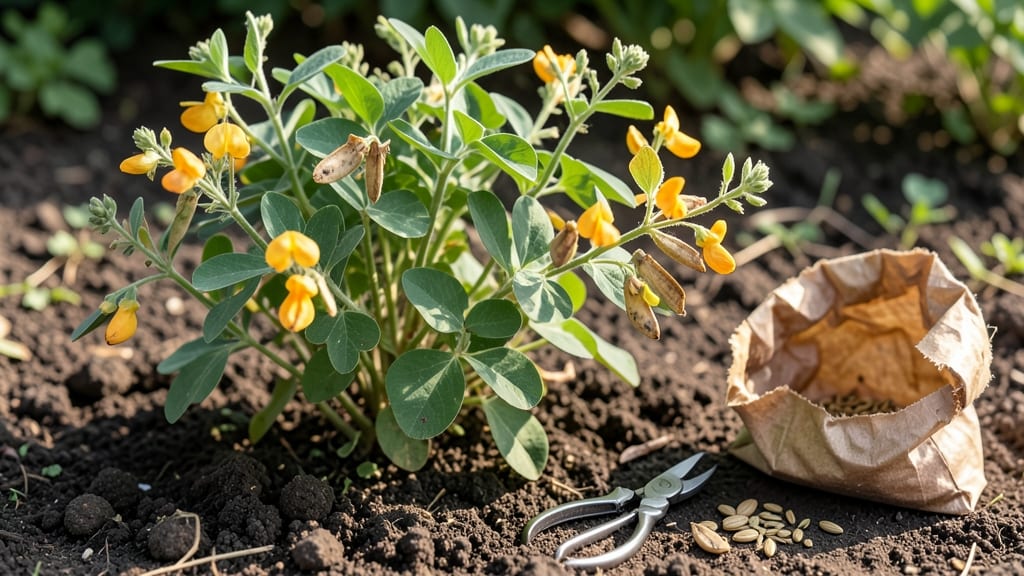 Indigo Seed Pods: Cold-Stressed Viability for Next Year’s Harvest