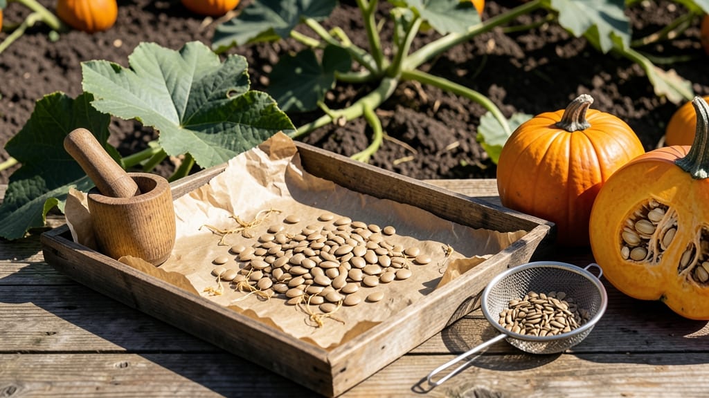 Pumpkin Seed Mix: Stress-Free Harvesting for Zero-Waste Lawn Care
