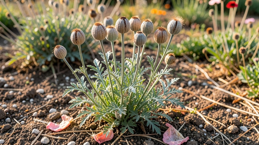 Dry Poppy Seed Pods Growing Guide: Cold-Stressed Blooms for Next Year’s Harvest