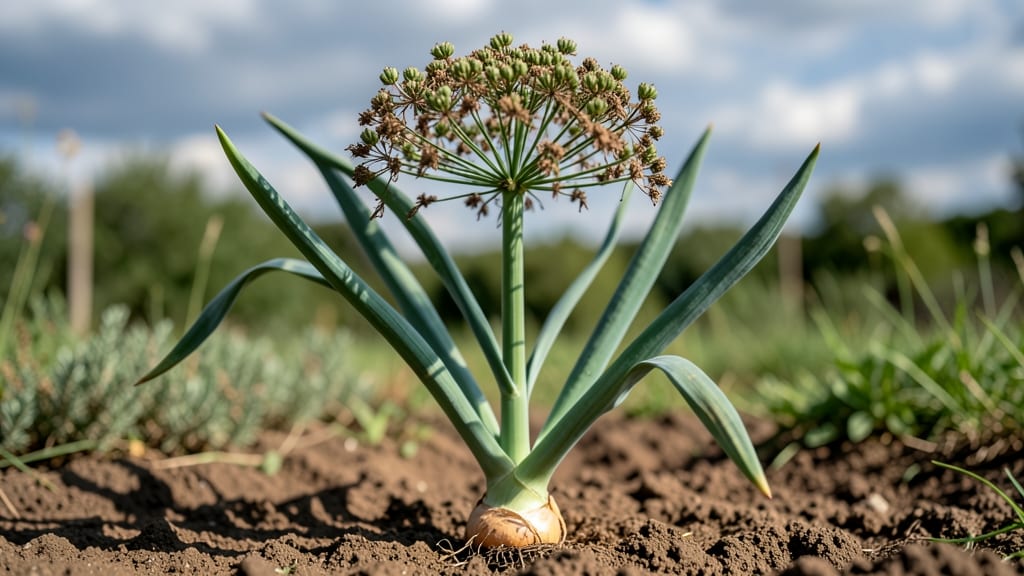 Onion Seed Pods: Stress-Free Harvesting for Viable Lawn Seed Saving