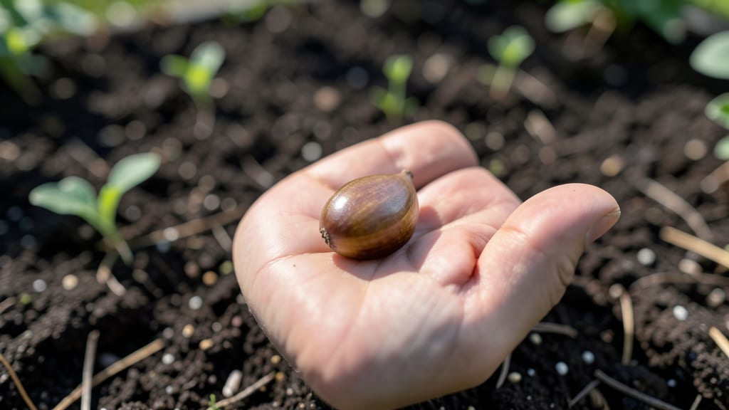 Apple Seed in Hand: Lawn-Friendly Germination in 14 Days