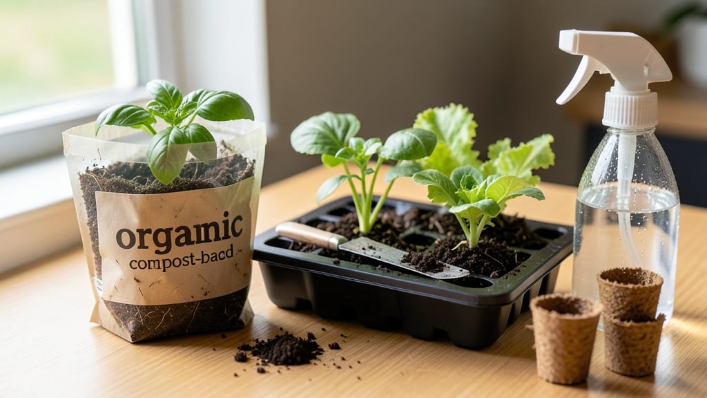 Organic Seed Starter Soil: Sterile Mix for Germination Success