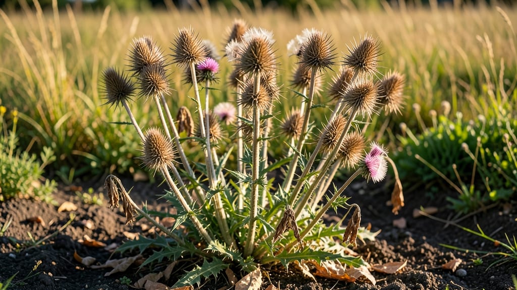 Thistle Seed Heads: Pollinator Magnet With Zero-Waste Harvesting